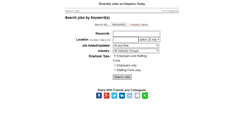 Desktop Screenshot of jobs.hispanic-today.com